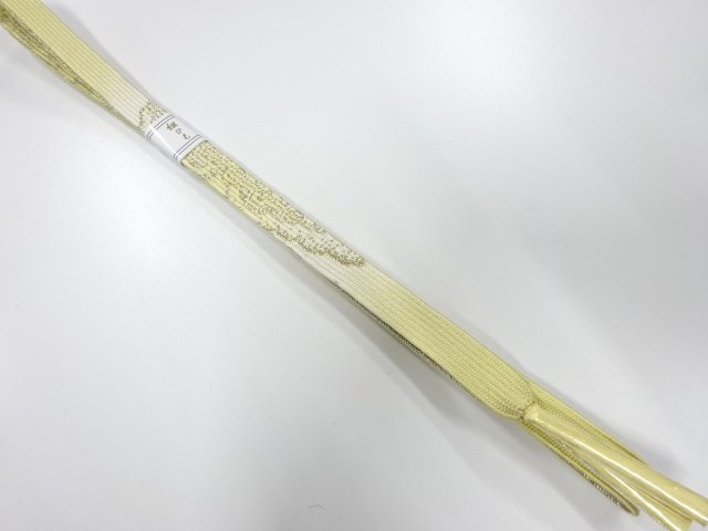 JAPANESE KIMONO / UNUSED KOREI HAND-TIED OBIJIME